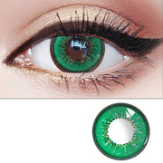 Halloween Cosplay Anime Love Words Cosmetic Contact Lenses