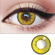 Halloween Cosplay Anime Love Words Cosmetic Contact Lenses