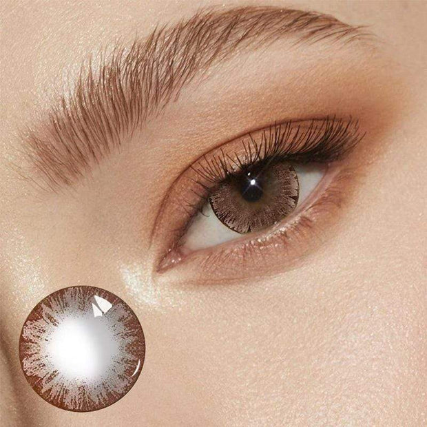 Big Eye Girl Yearly Cycle Color Contact Lens Soft Beautiful Pupil Contact Lenses